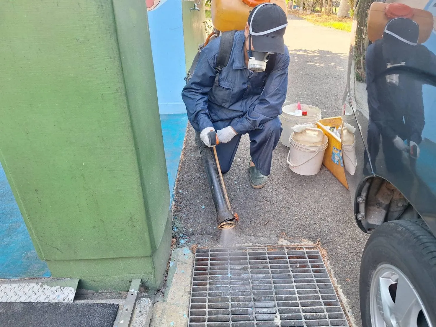 育德兒童之家環境消毒