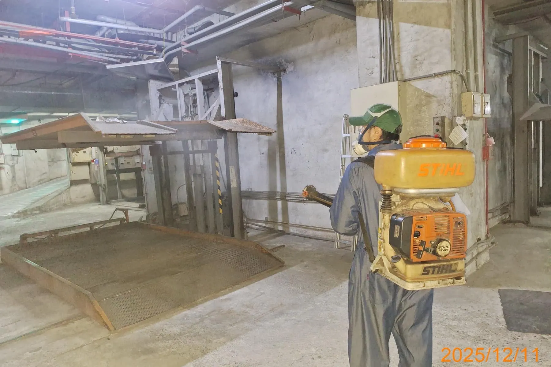 名楊大廈定期環境消毒