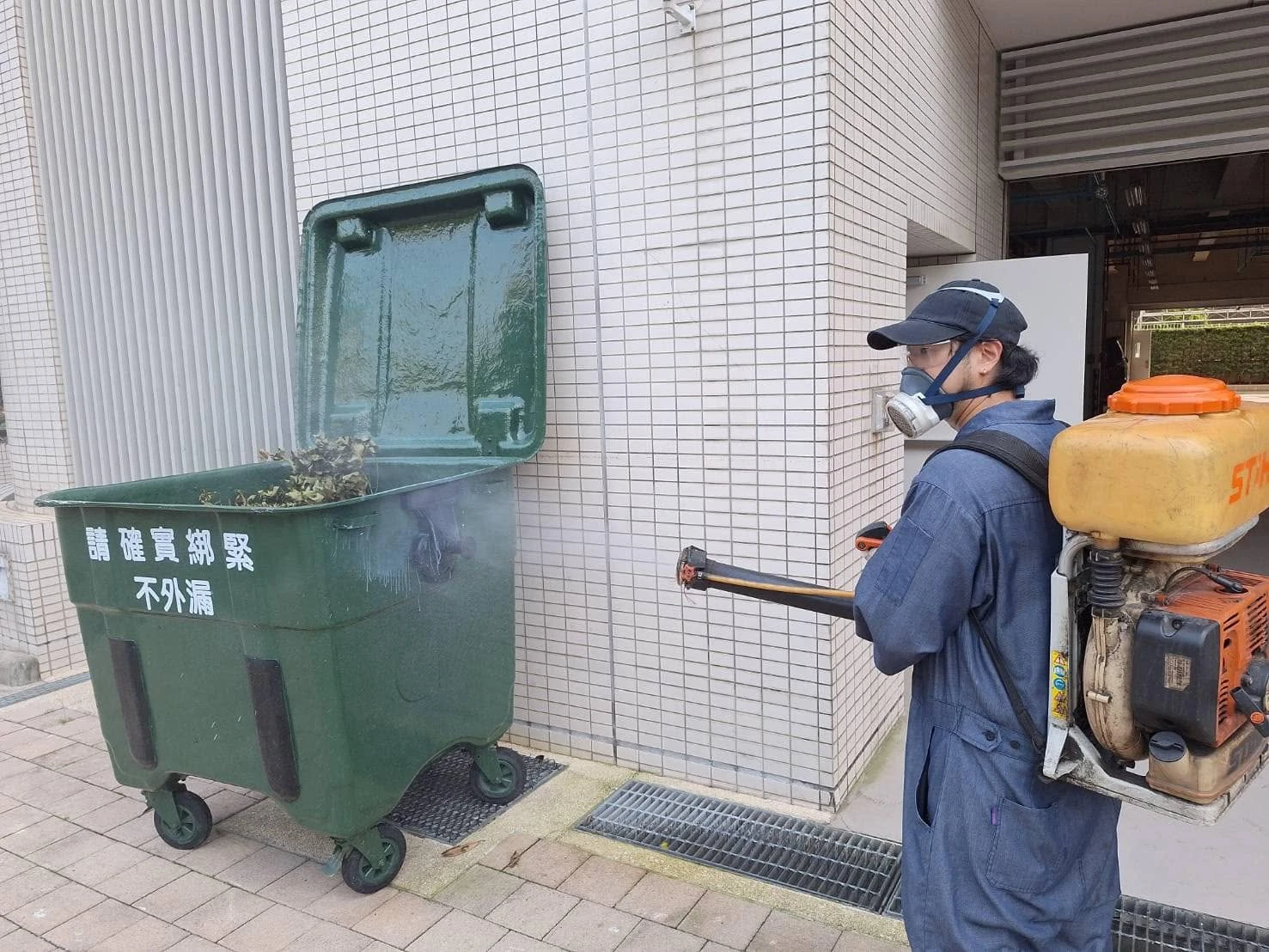 台灣創價學會桃園館環境消毒