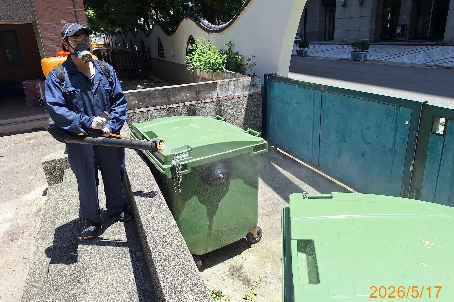 永順國小定期環境消毒