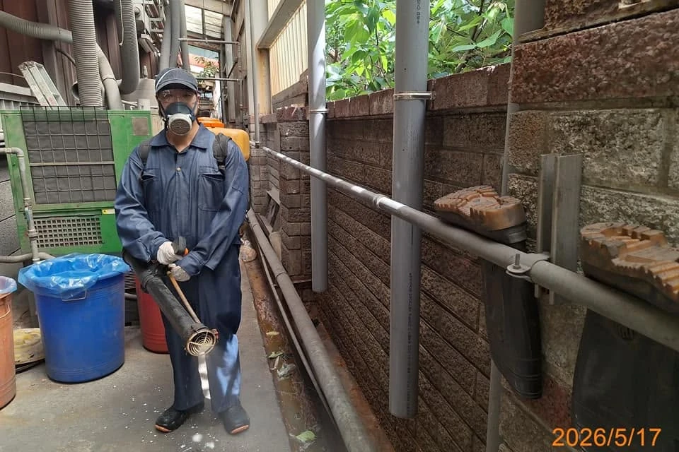立多祿工業股份有限公司定期環境消毒