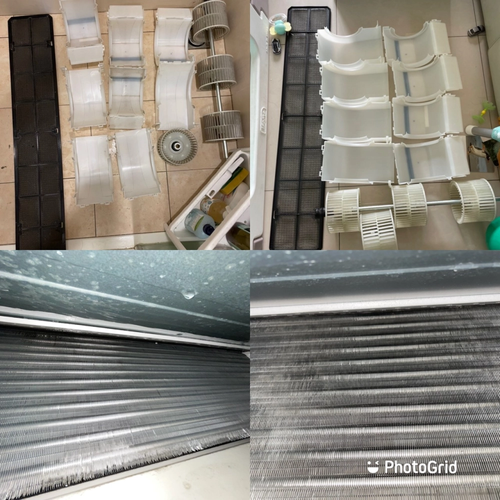 吊隱式冷氣清潔
