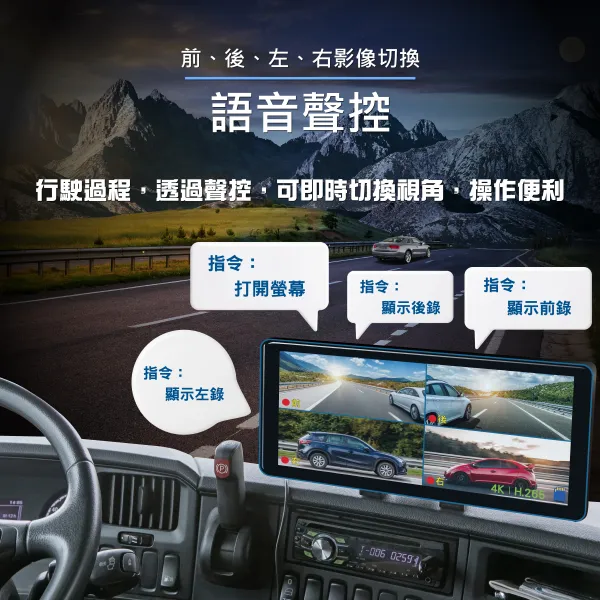 E-CAN伊鑑科技 客貨車四錄監控行車紀錄器