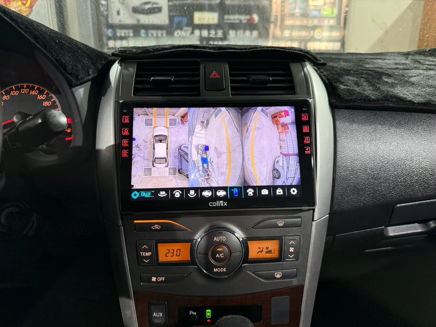2012 TOYOTAALTIS Collex天櫻 環景一體機  X戰警 C550S電子流媒體