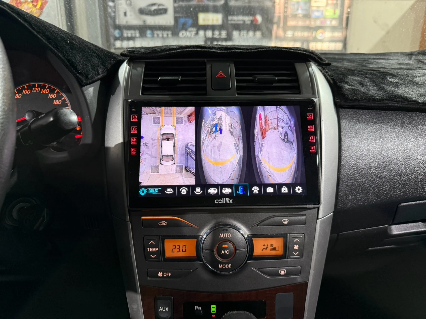 2012 TOYOTAALTIS Collex天櫻 環景一體機  X戰警 C550S電子流媒體