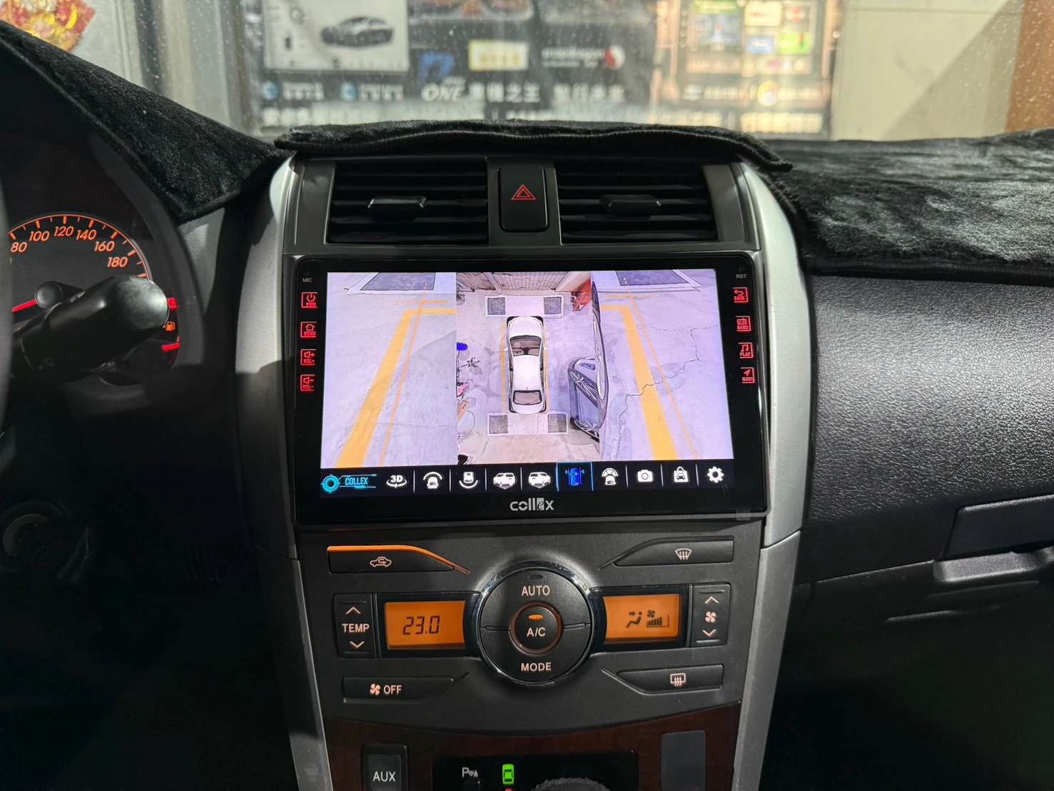 2012 TOYOTAALTIS Collex天櫻 環景一體機  X戰警 C550S電子流媒體