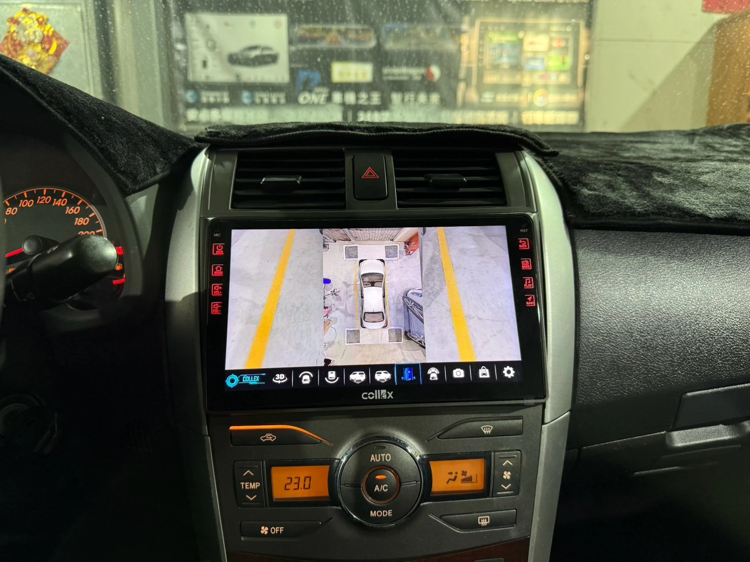 2012 TOYOTAALTIS Collex天櫻 環景一體機  X戰警 C550S電子流媒體