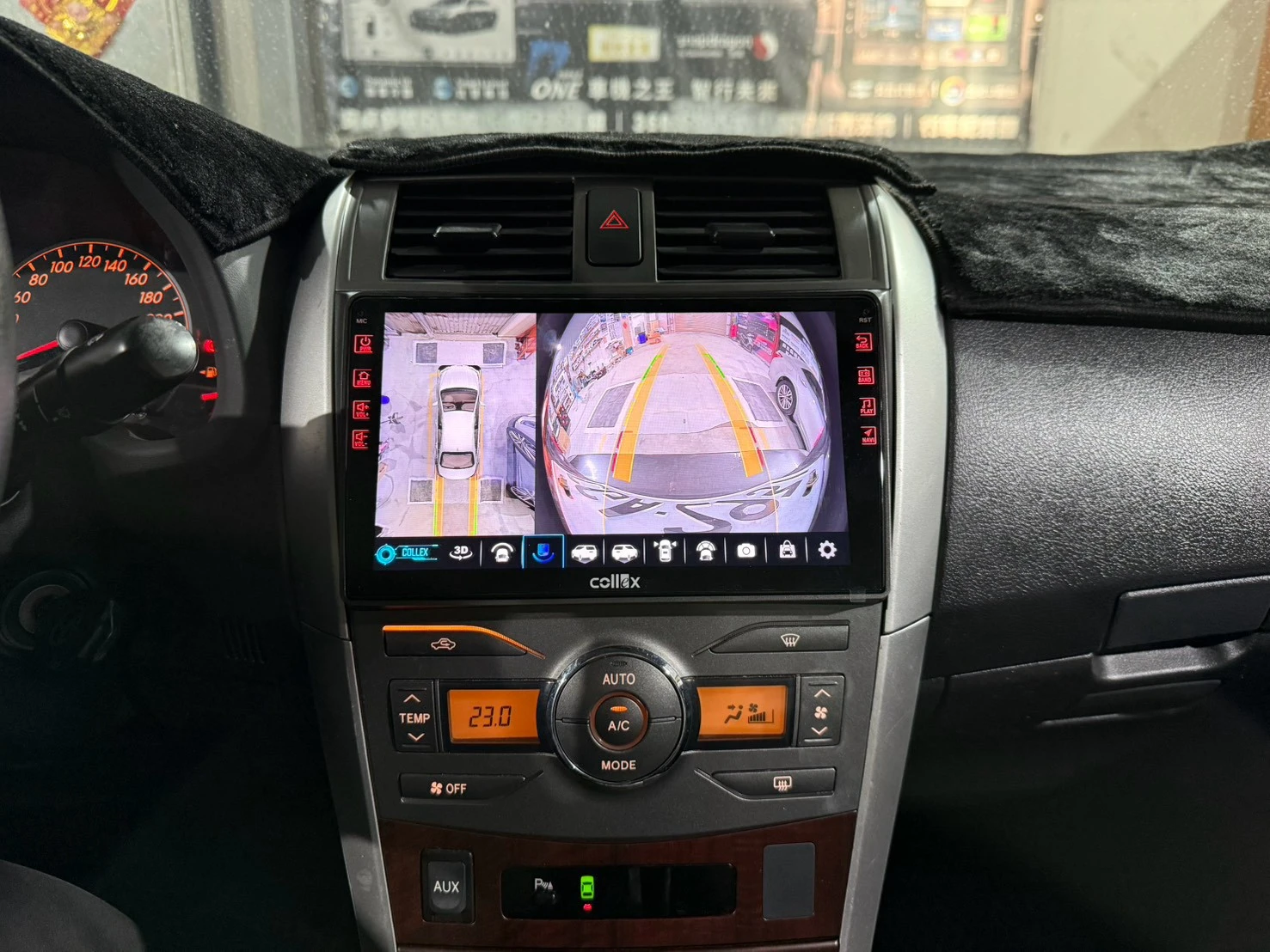 2012 TOYOTAALTIS Collex天櫻 環景一體機  X戰警 C550S電子流媒體