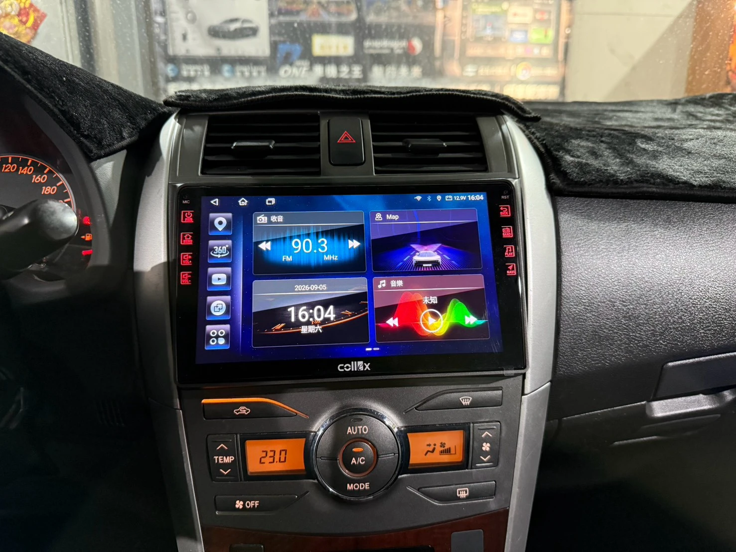 2012 TOYOTAALTIS Collex天櫻 環景一體機  X戰警 C550S電子流媒體