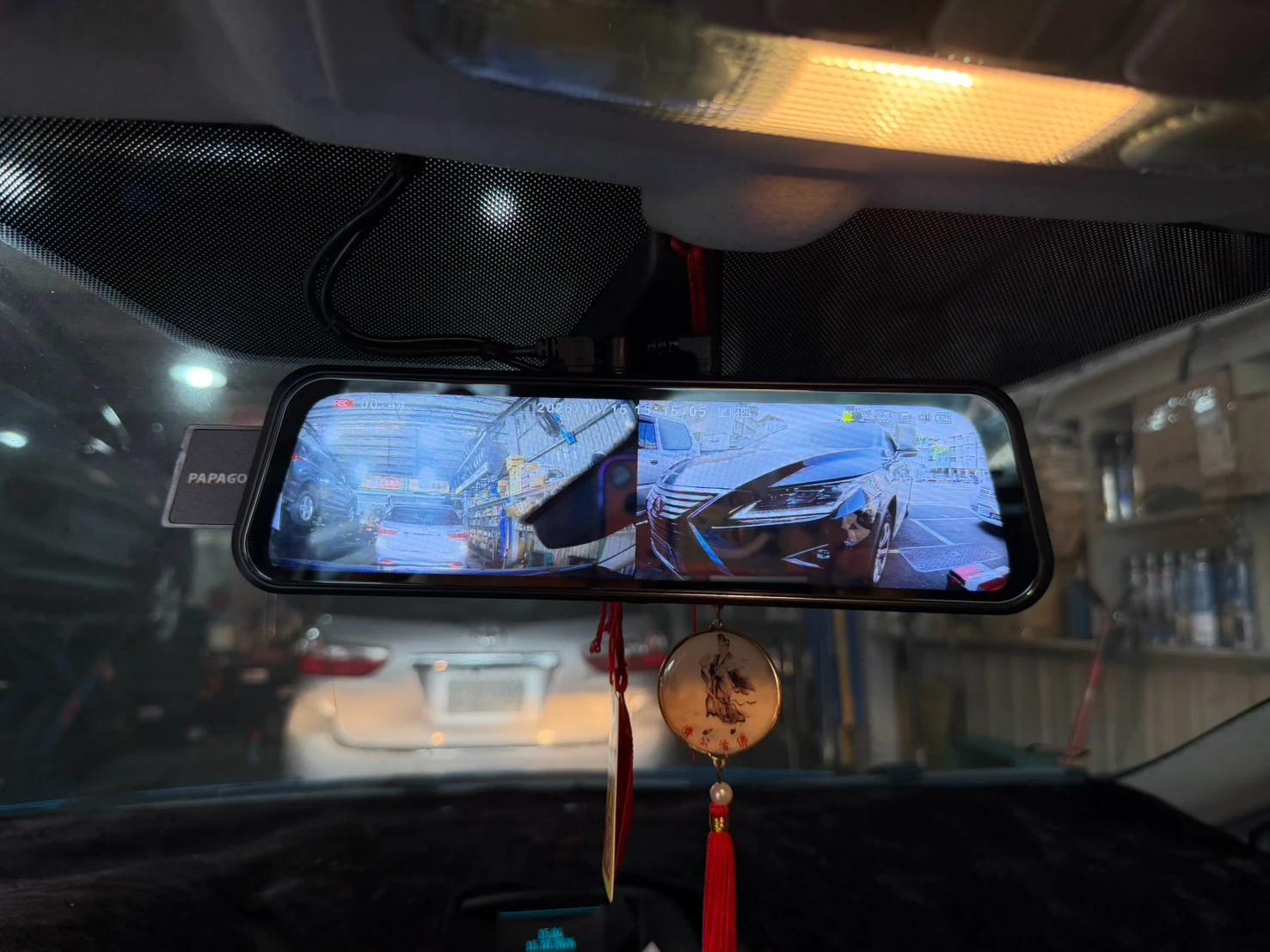 2012 FORD Fiesta 嘉年華 PAPOGO M110電子後視鏡