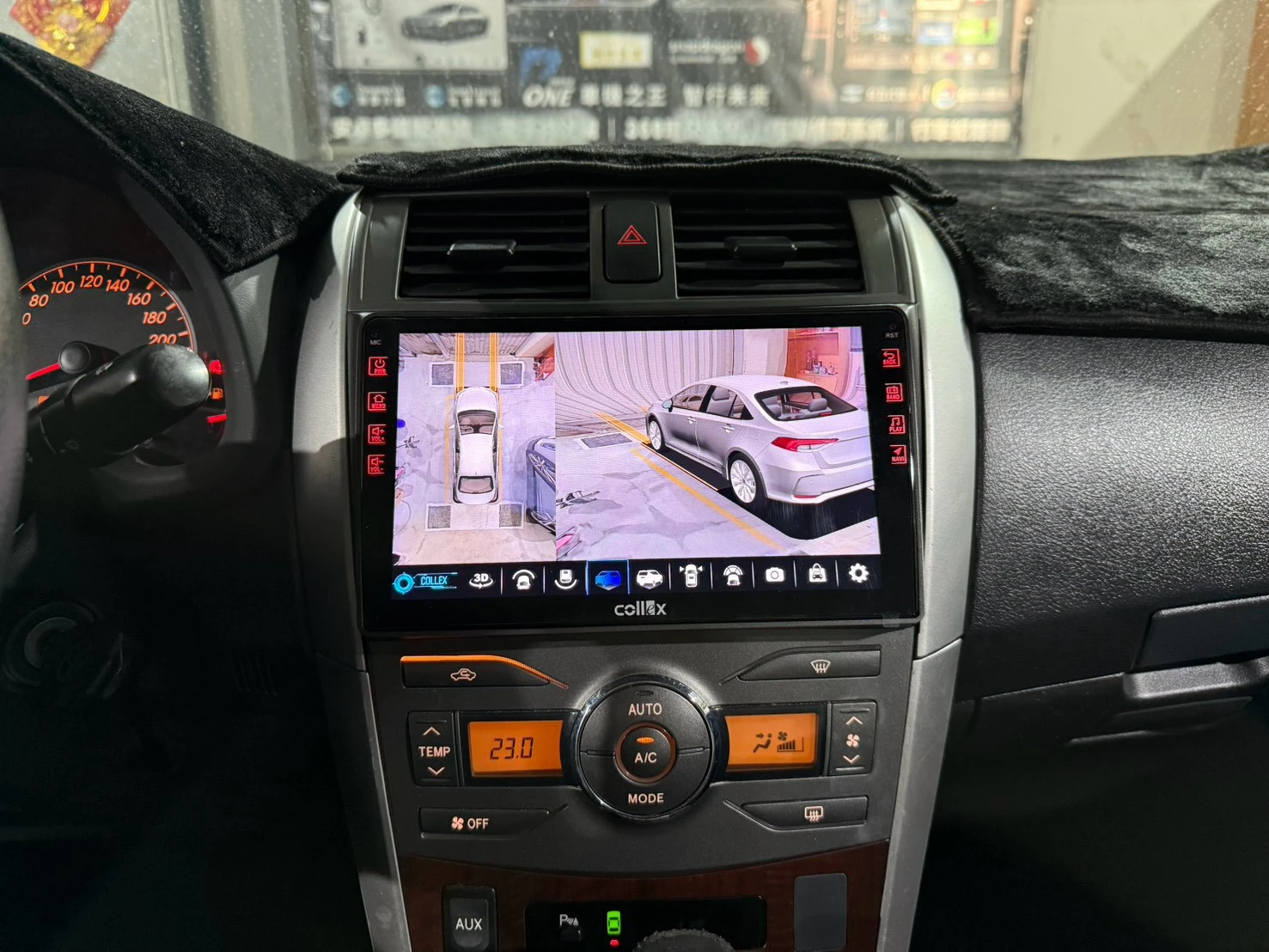 2012 TOYOTAALTIS Collex天櫻 環景一體機  X戰警 C550S電子流媒體