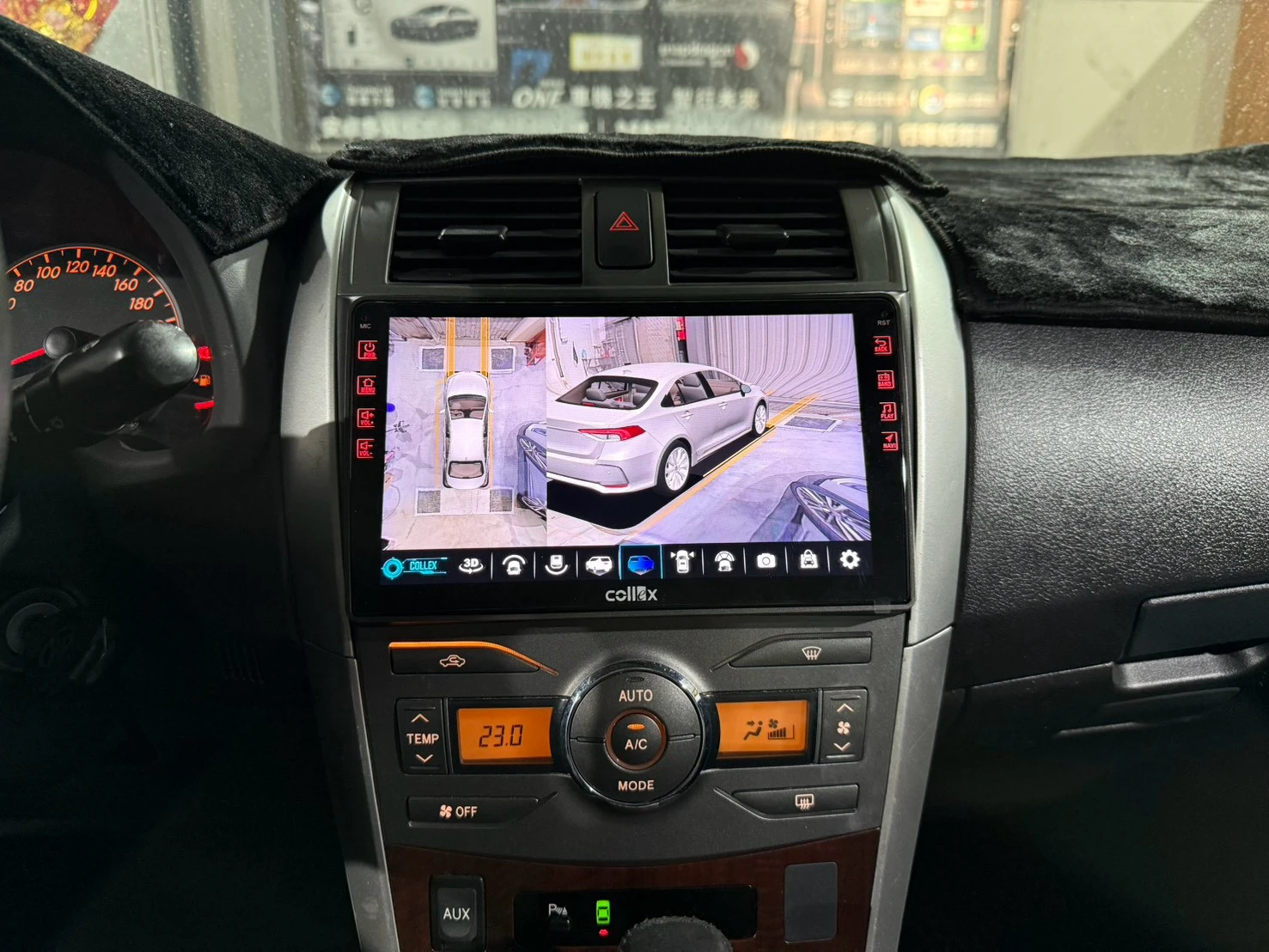 2012 TOYOTAALTIS Collex天櫻 環景一體機  X戰警 C550S電子流媒體