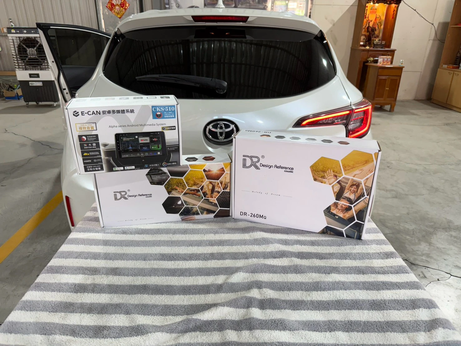 2019 ToyotaAURIS E-Can科技 四門喇叭美國DR 四門車門隔音制震