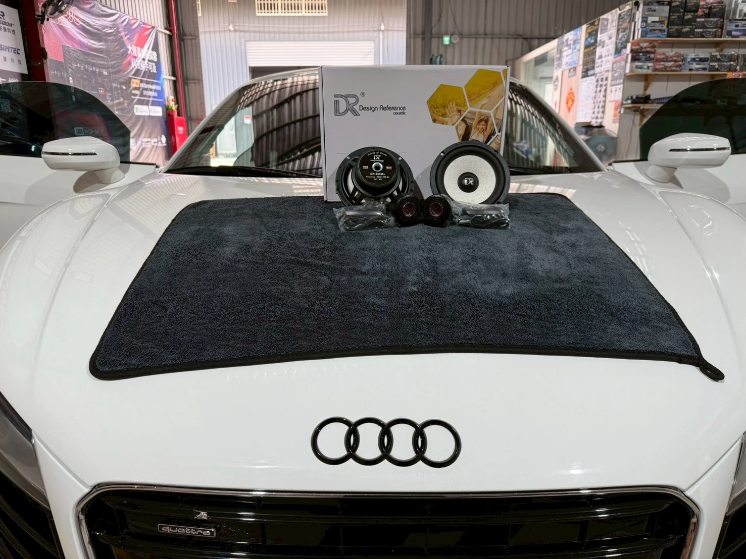 2012 AUDI R8 音響喇叭升級