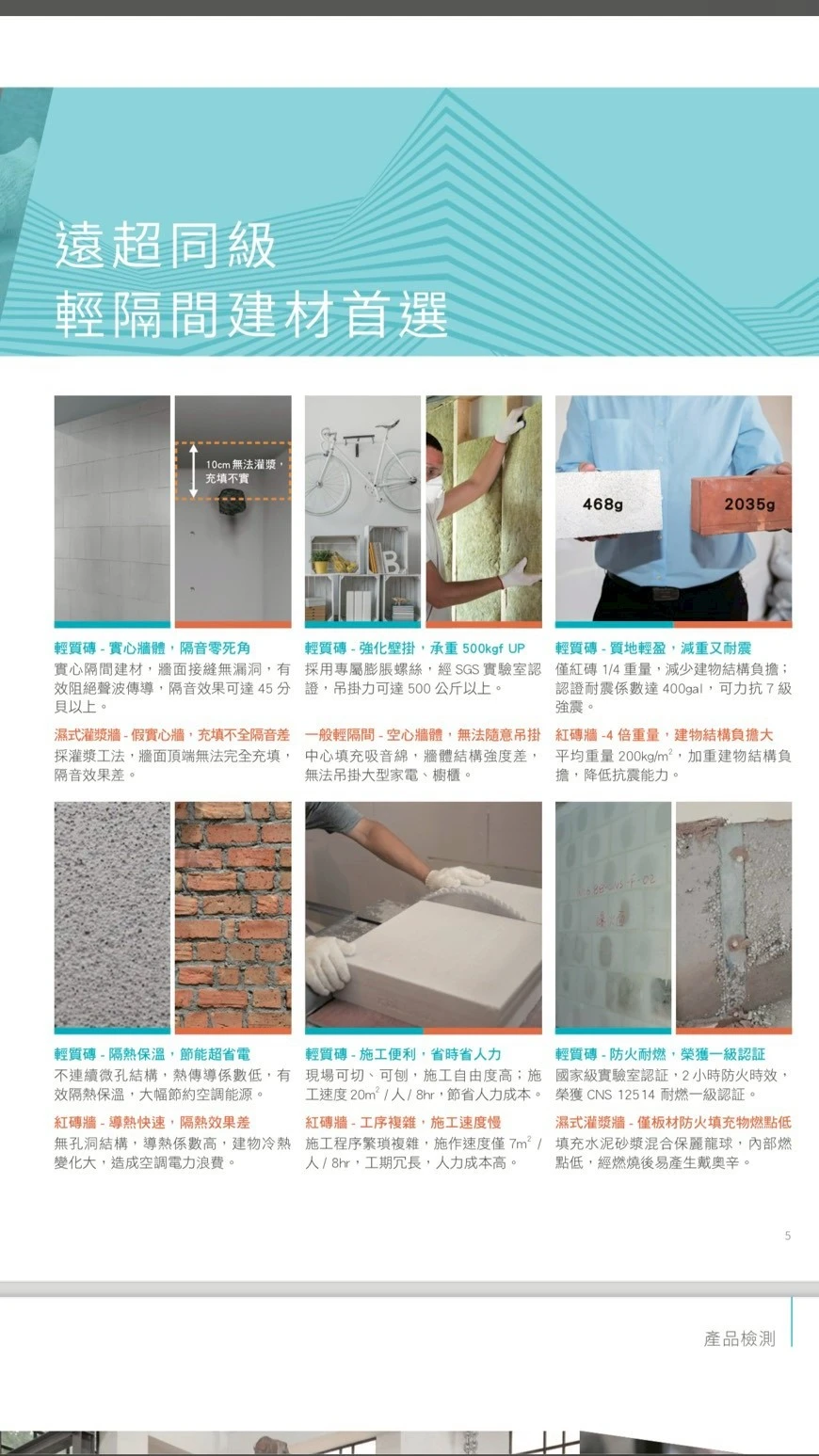 國宇ALC輕質白磚