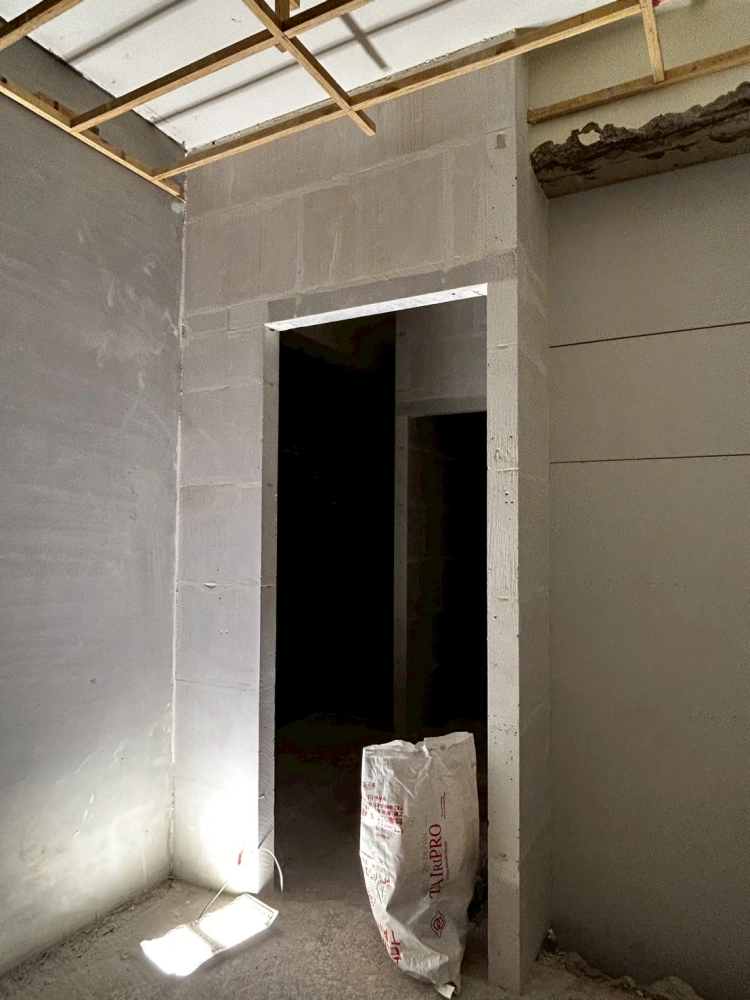 台南勝利路-老宅翻修石膏磚隔間