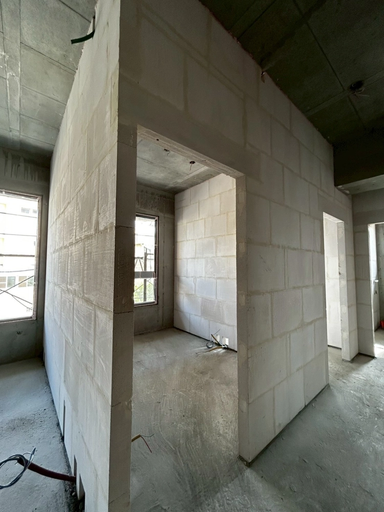 雲林斗南 合總建設-建案白磚隔間工程