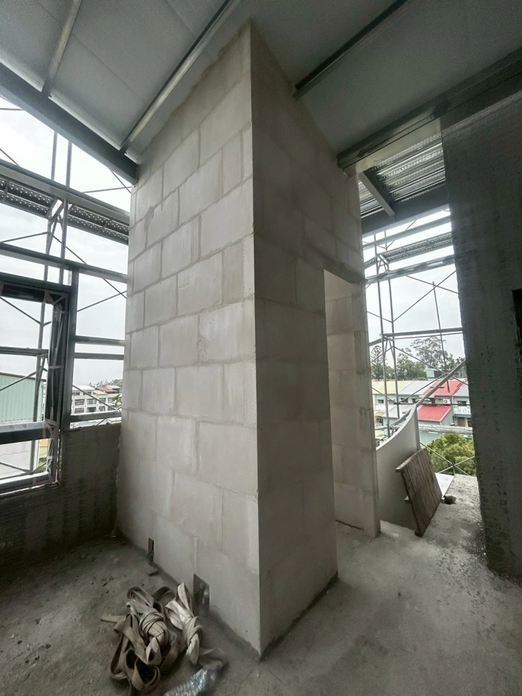 嘉義中埔-民宅石膏磚隔間