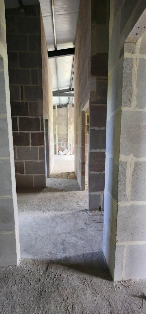 恆春民宅-輕質白磚隔間