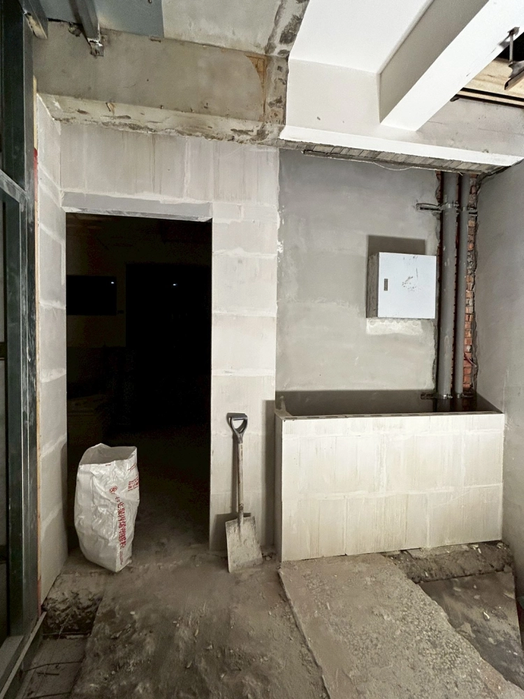 台南勝利路-老宅翻修石膏磚隔間