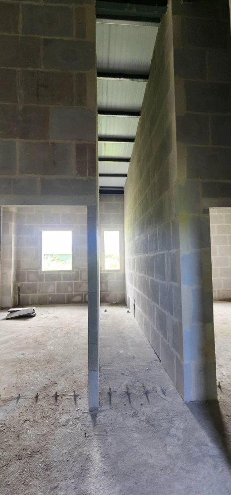 恆春民宅-輕質白磚隔間