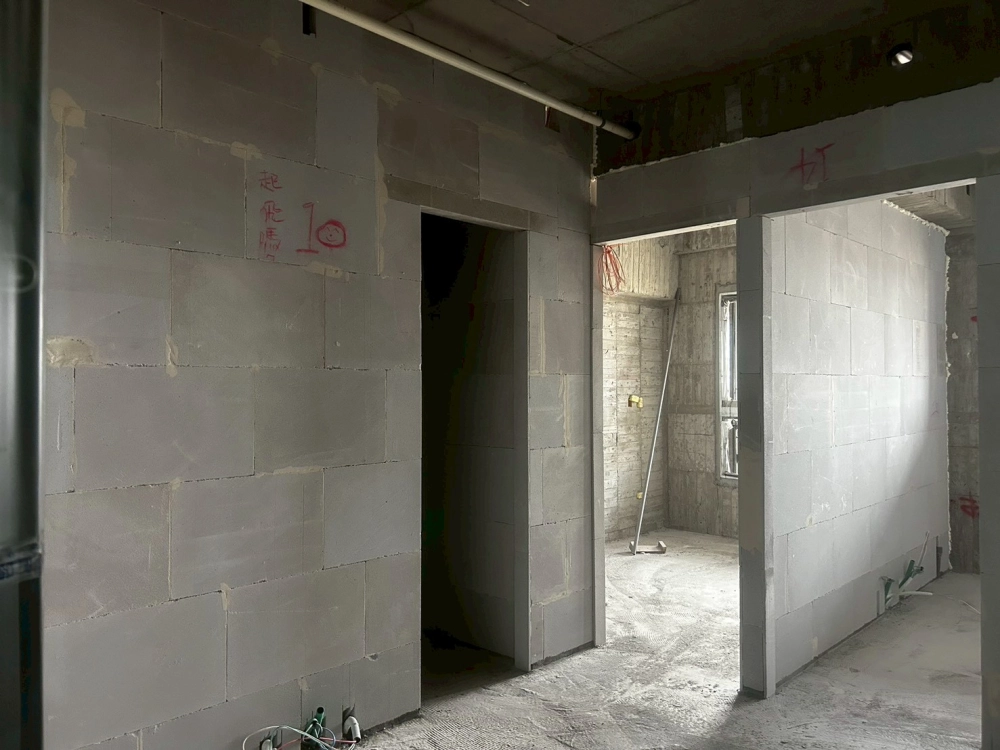 台南歸仁 達麗世界仁-建案白磚隔間