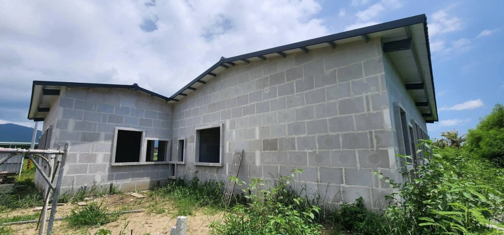 恆春民宅-輕質白磚隔間