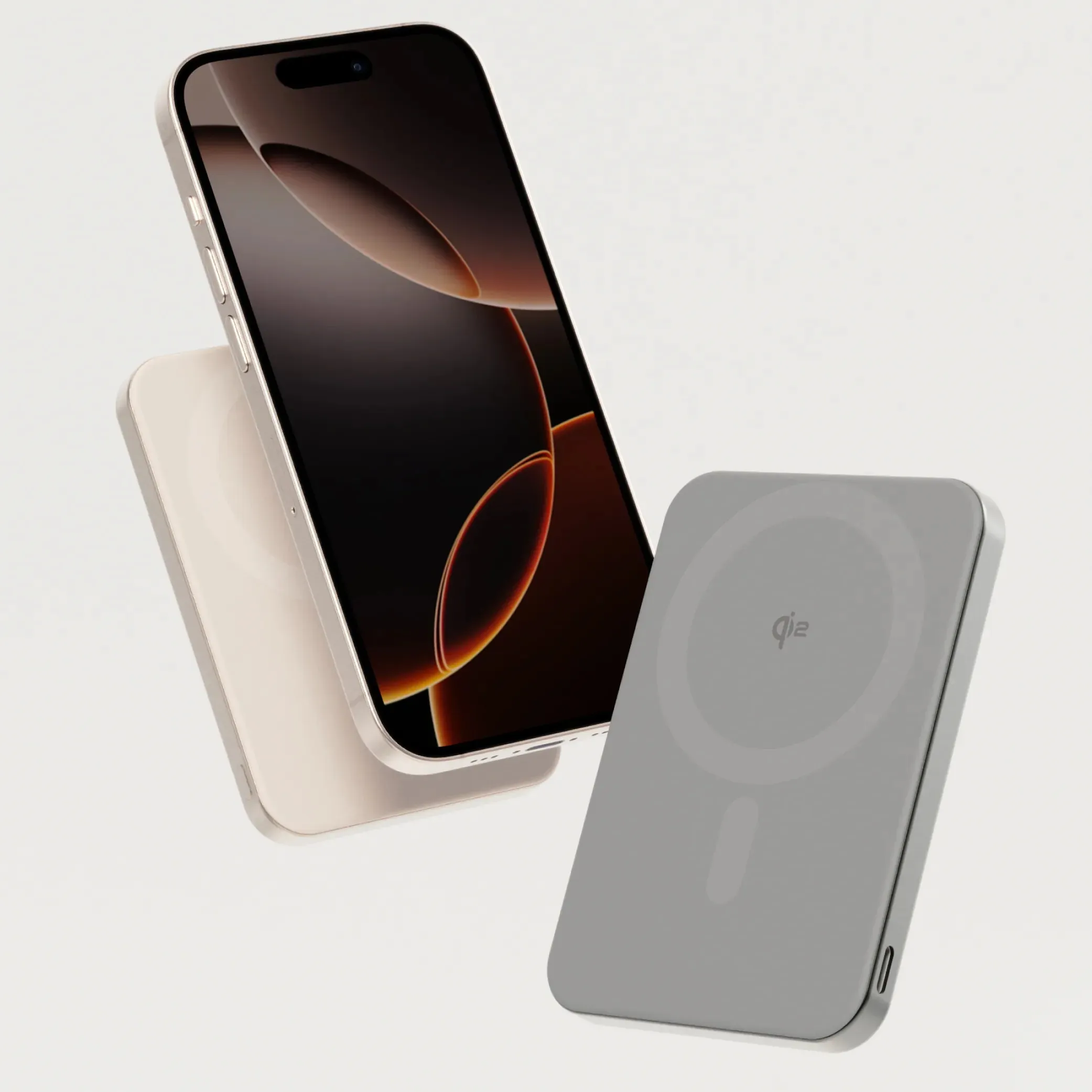 Allite 5000mAh Qi2 超薄磁吸支架行動電源