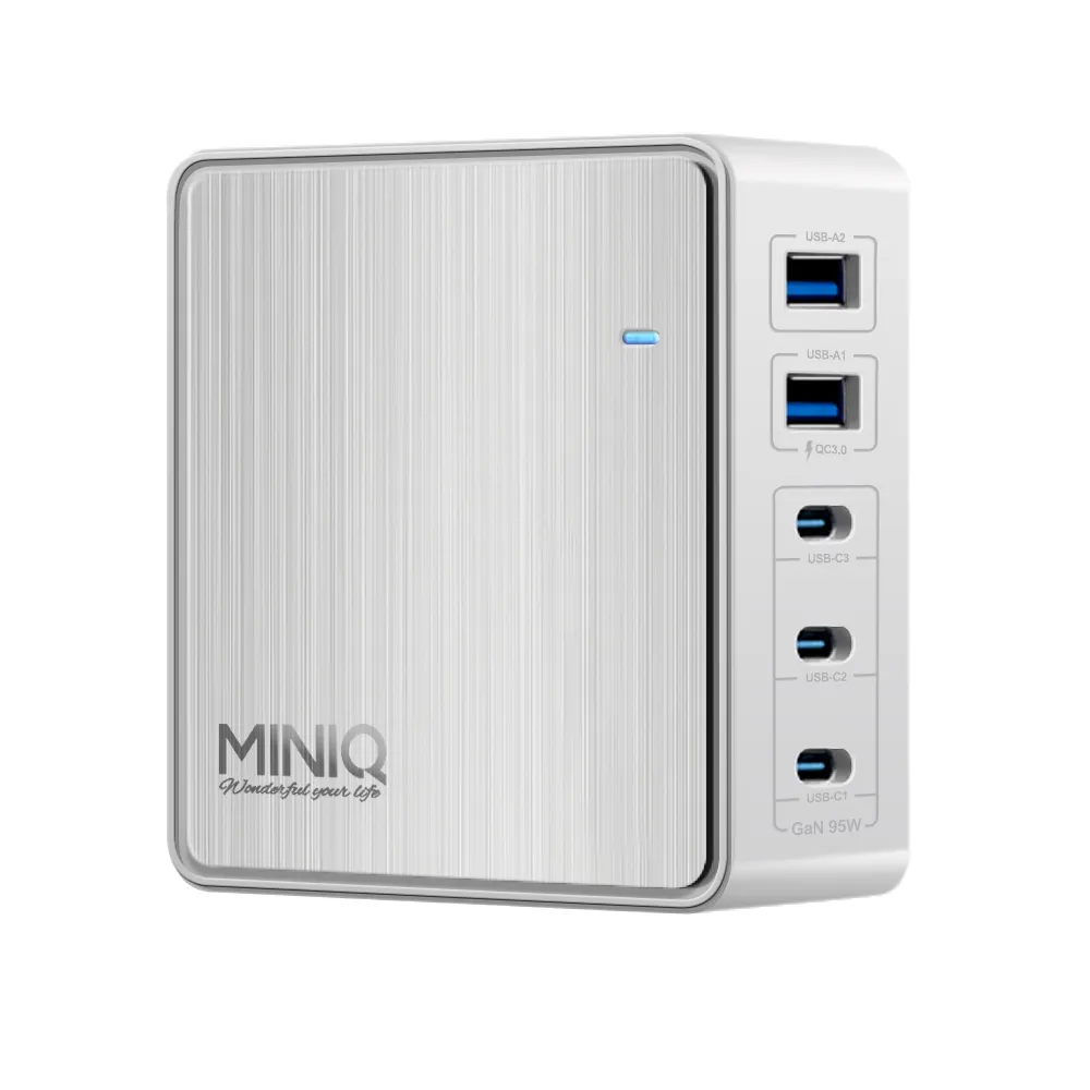 MINIQ DK200T 95W 五合一 氮化鎵 電源供應器