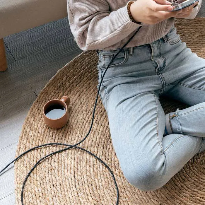 白-犀牛盾 [手機用] C to C 傳輸充電線 2M