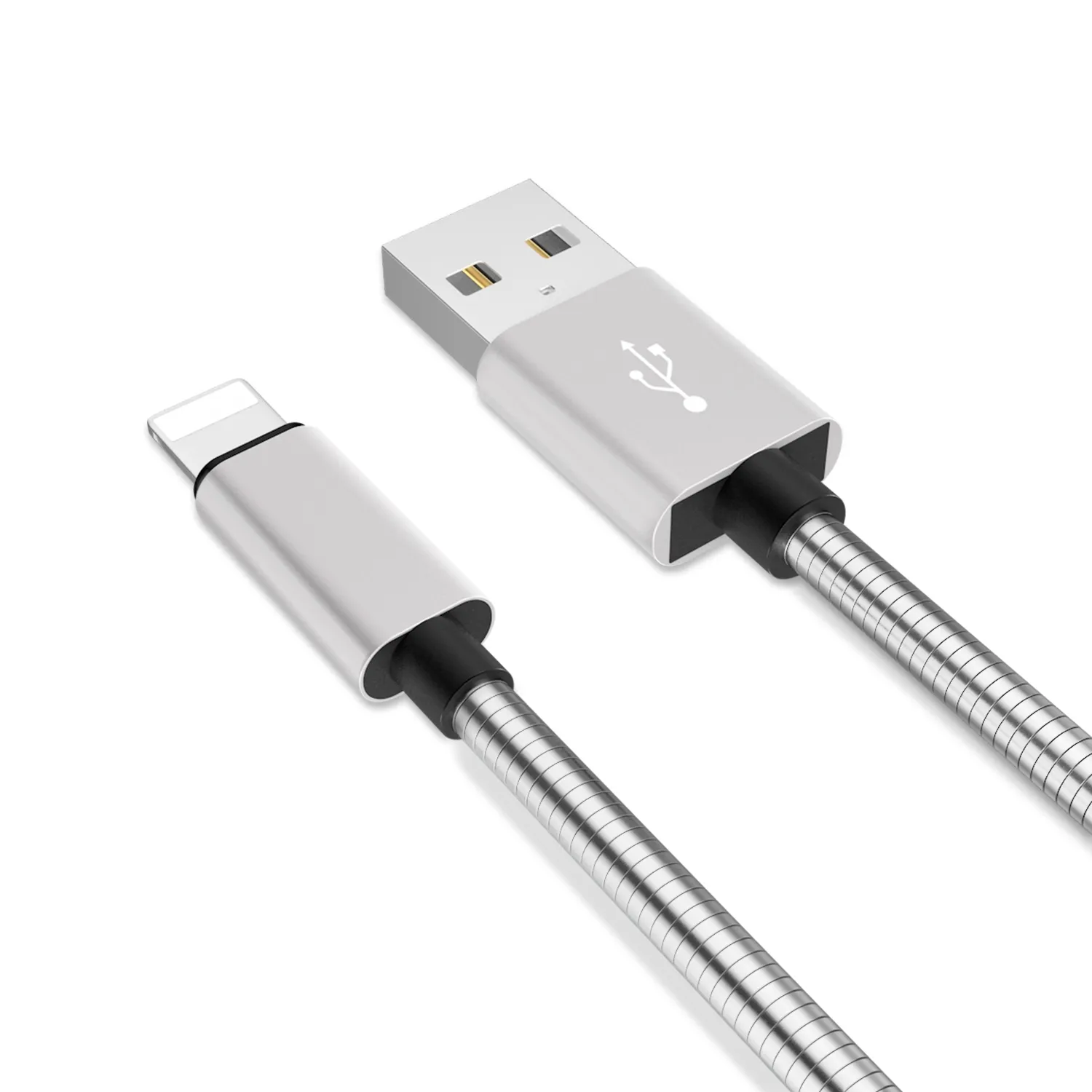 銀-GT-AP5-2米/ 2.0A彈簧數據線(暟)