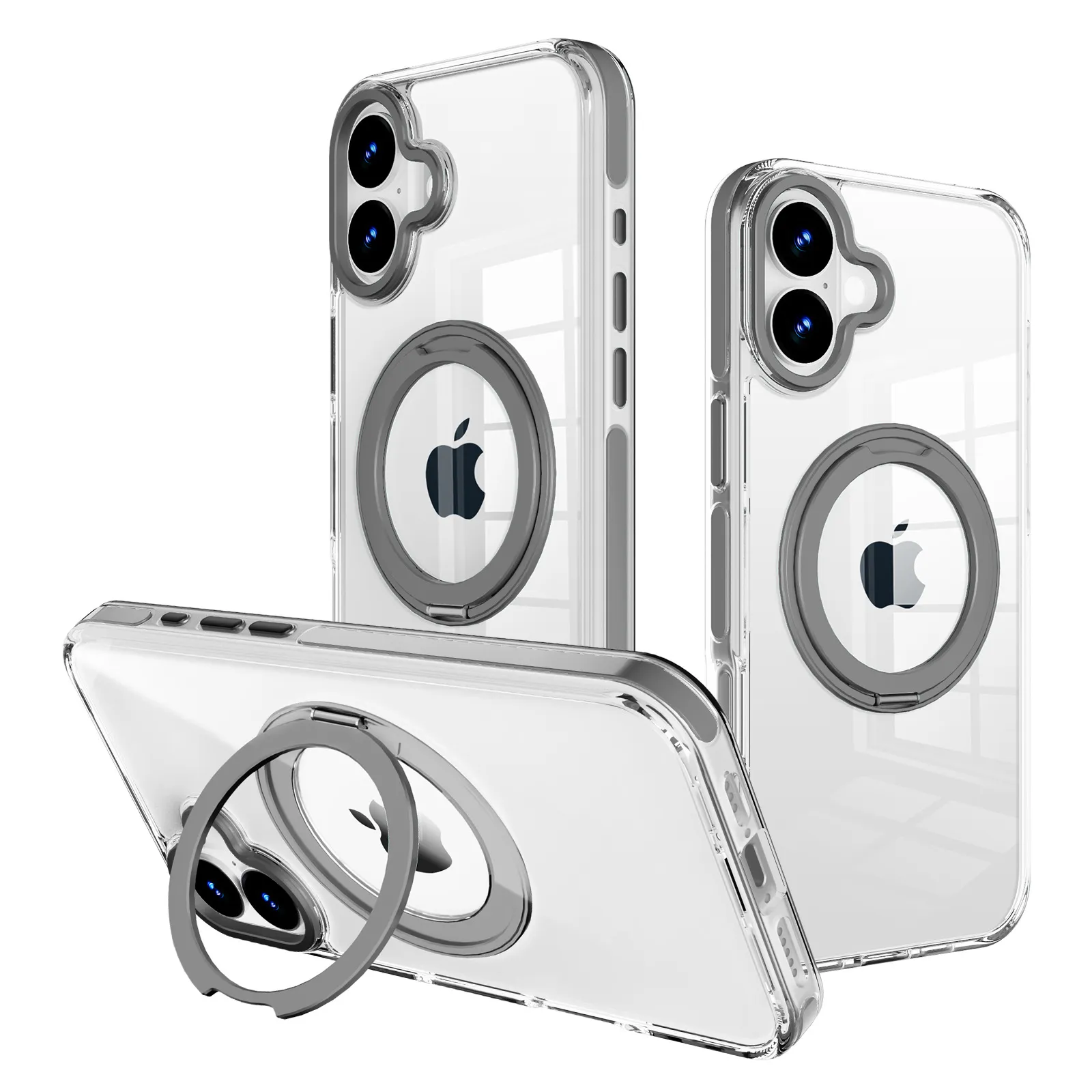 iPhone 17 CW非凡360磁吸立架殼