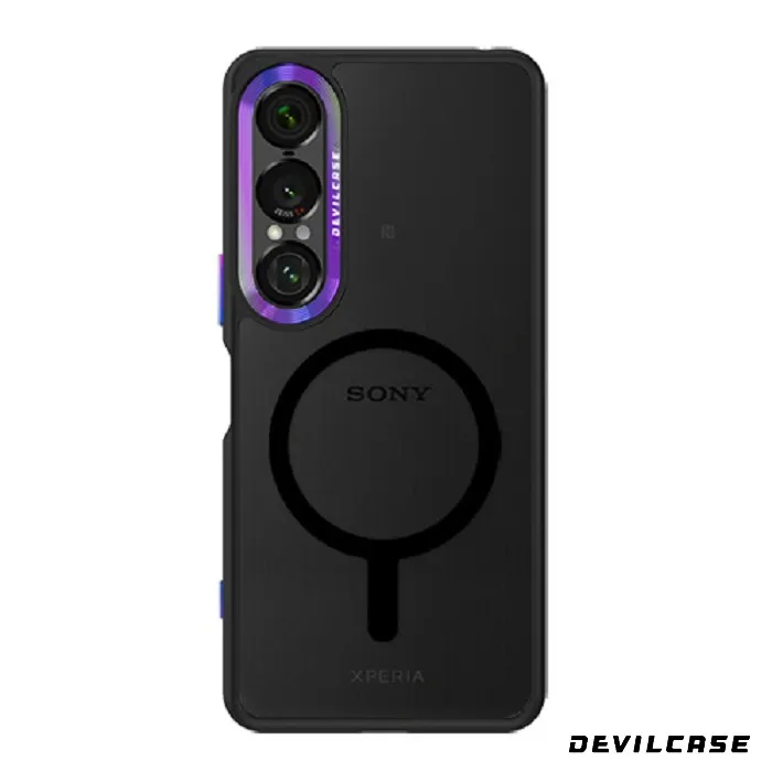惡魔殼標準磁吸版(黑框)SONY Xperia