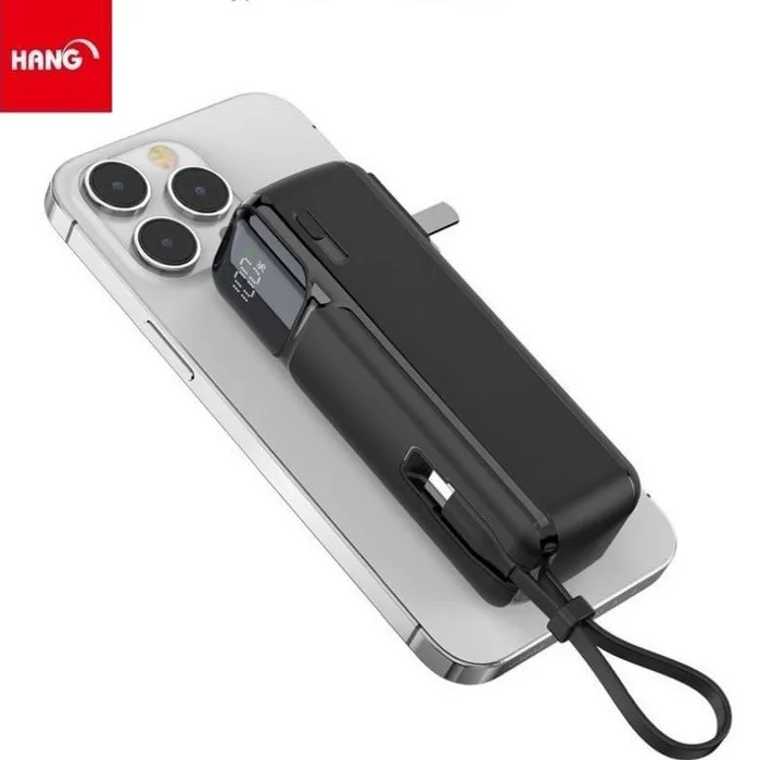 HANG-AC1自帶插頭5000mAh行動電源