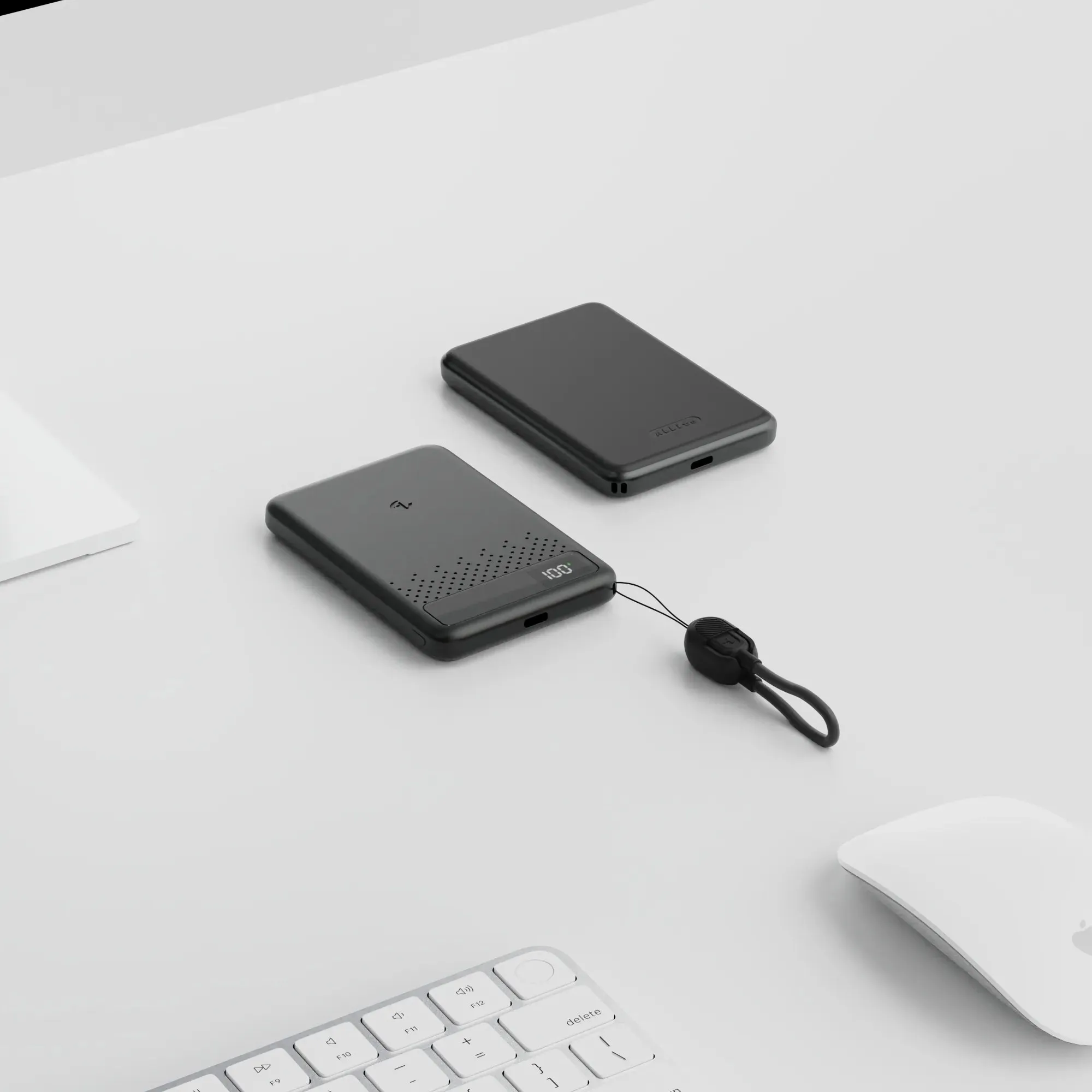 黑-Allite 5000 半固態行動電源(附掛繩)