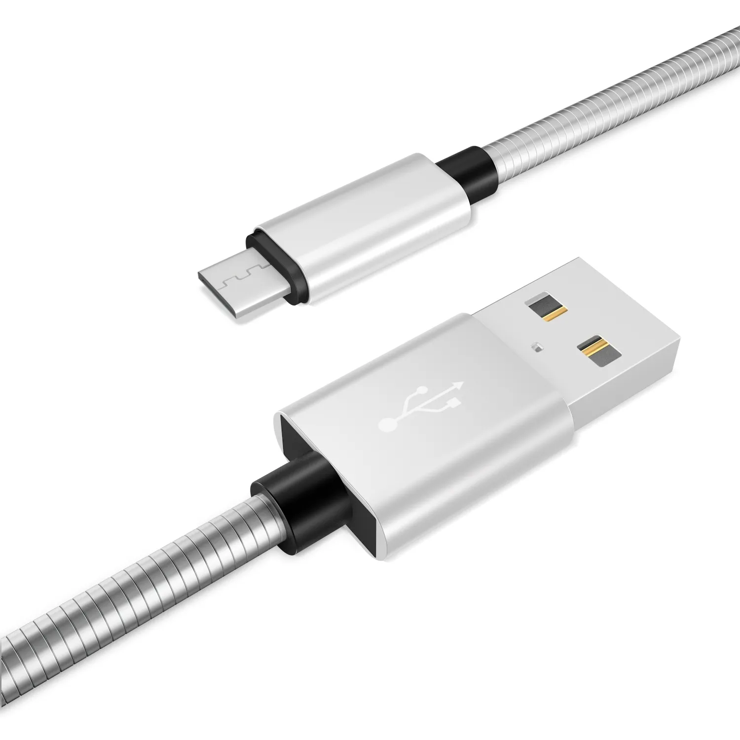 銀-GT-8600-2米/ 2.0A彈簧數據線