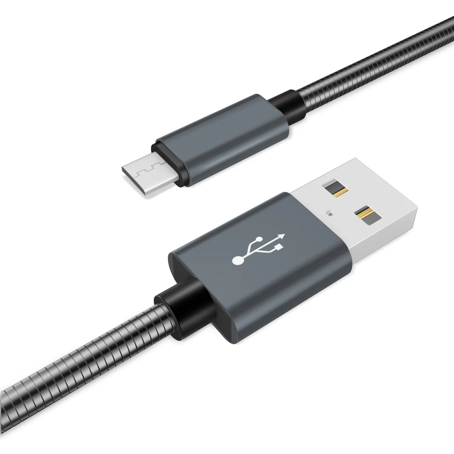 黑-GT-8600-2米/ 2.0A彈簧數據線