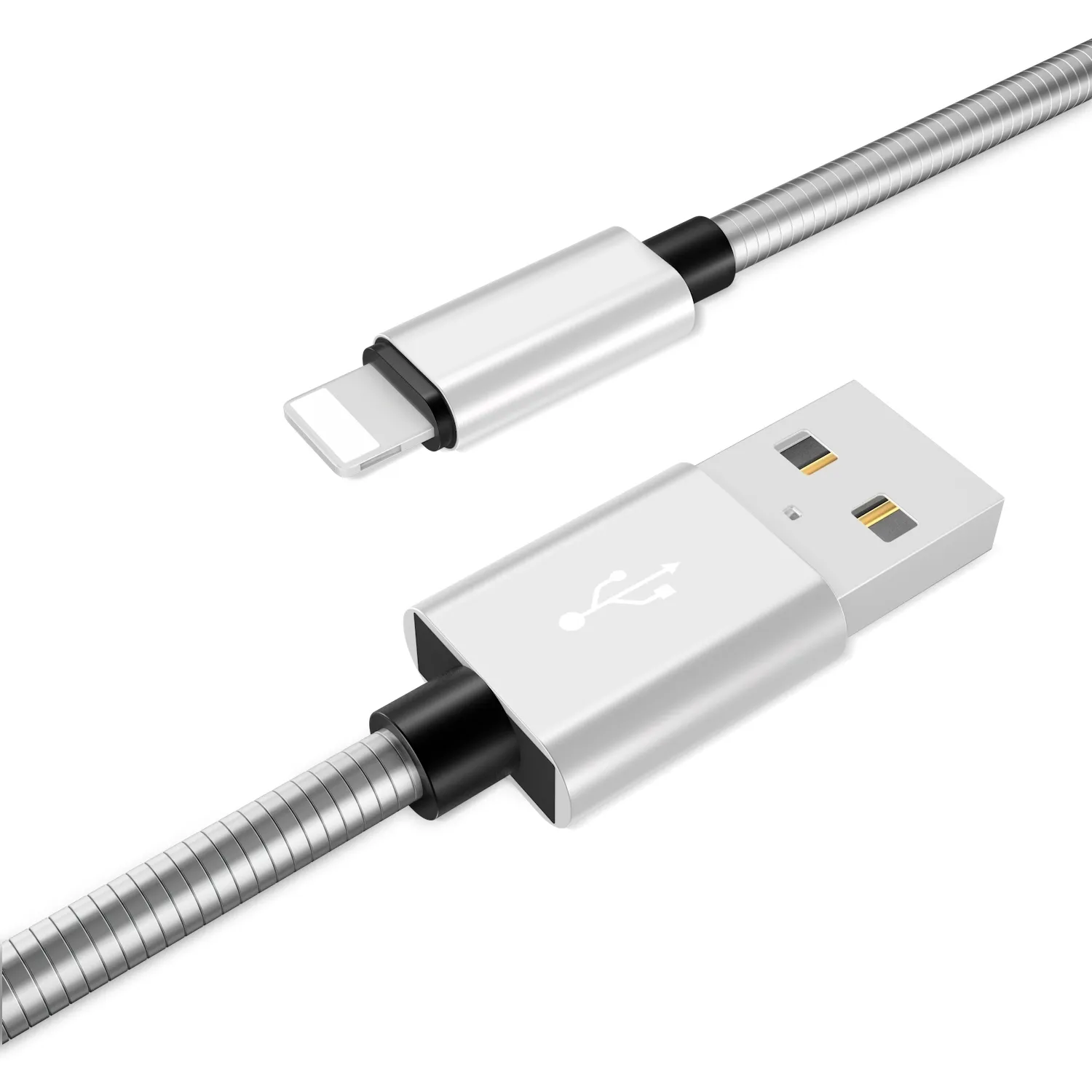 銀-GT-AP5-2米/ 2.0A彈簧數據線(暟)