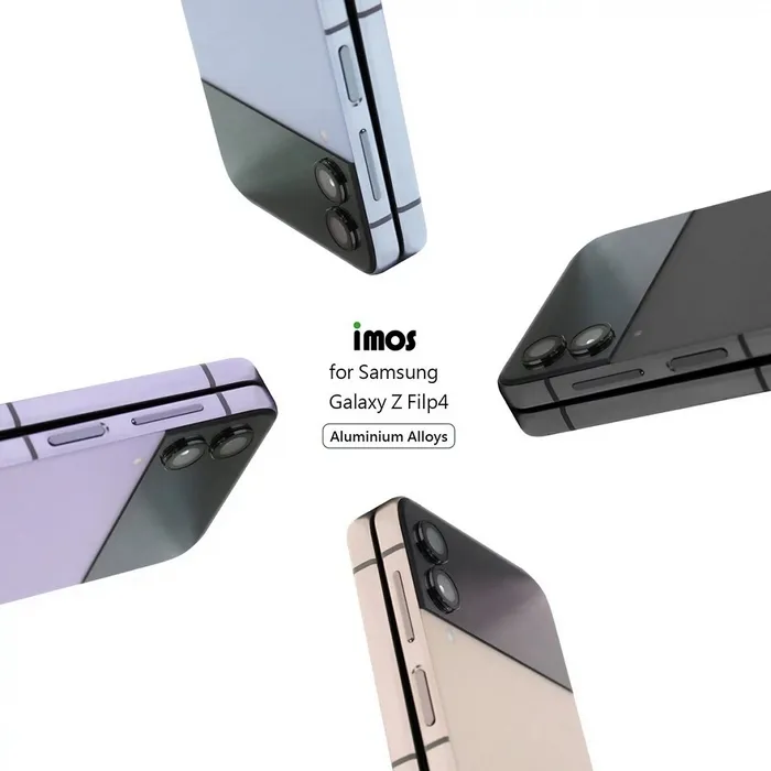 黑 IMOS 藍寶石鏡頭貼Samsung Z Flip4