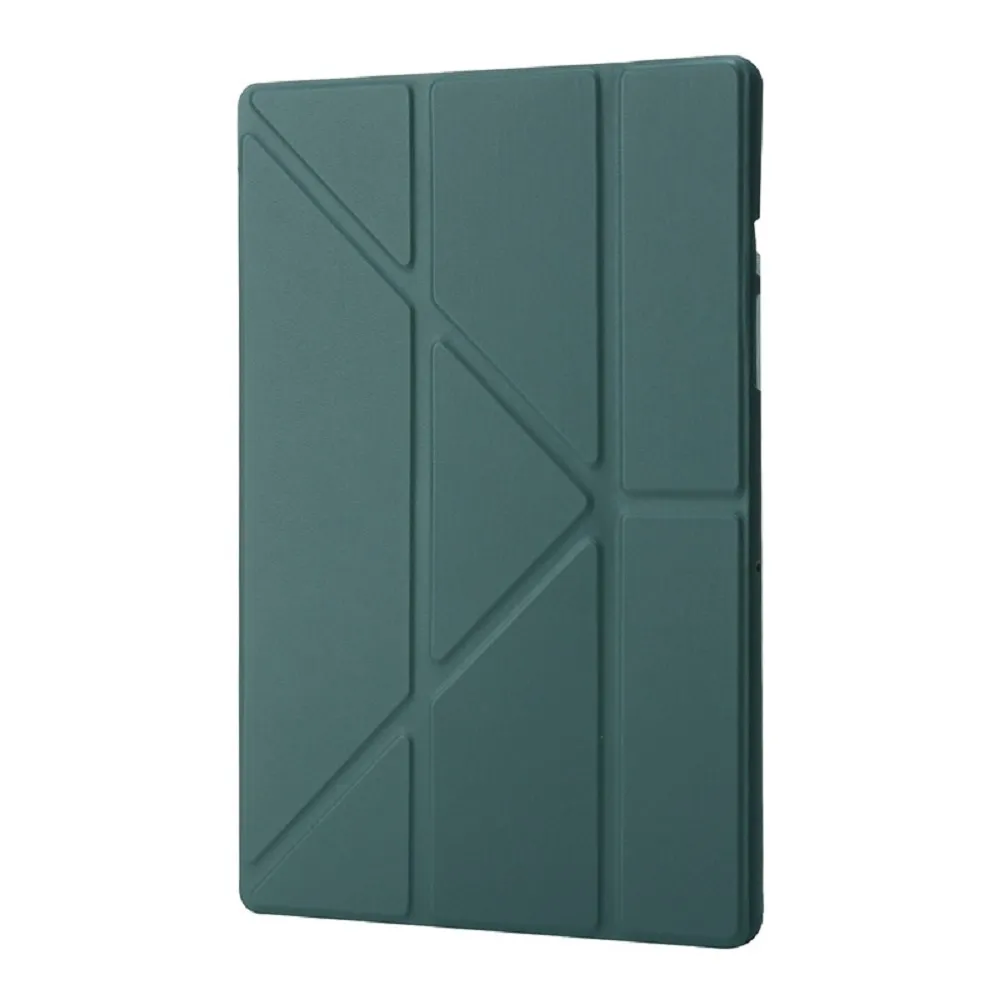 綠-IPAD 10 10.9 (2022) Y折皮套(PC背板)-暟