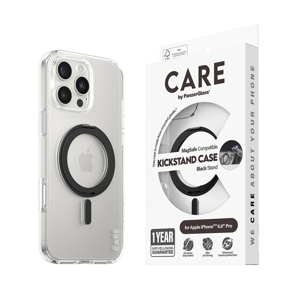 PanzerGlass iPhone16 Feature支架磁吸殼