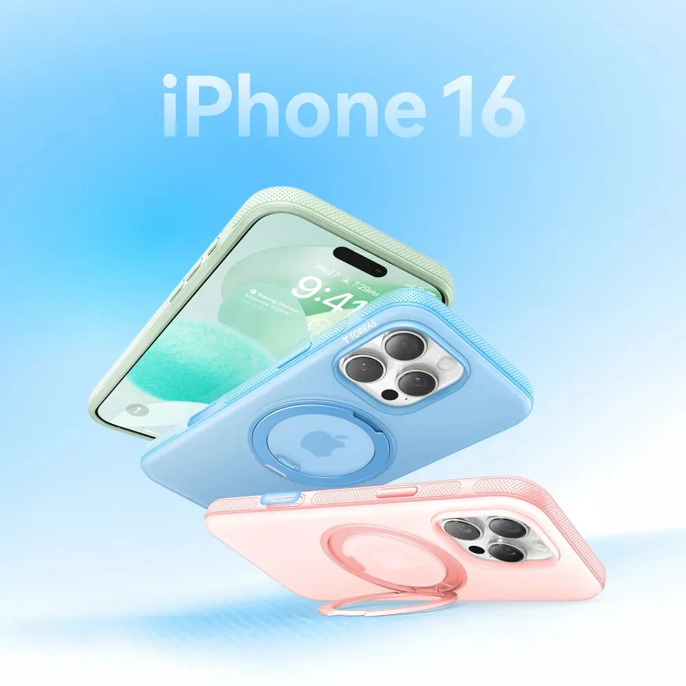 iPhone16 Pro 圖拉斯 R Fitness 磁吸360度支架殼