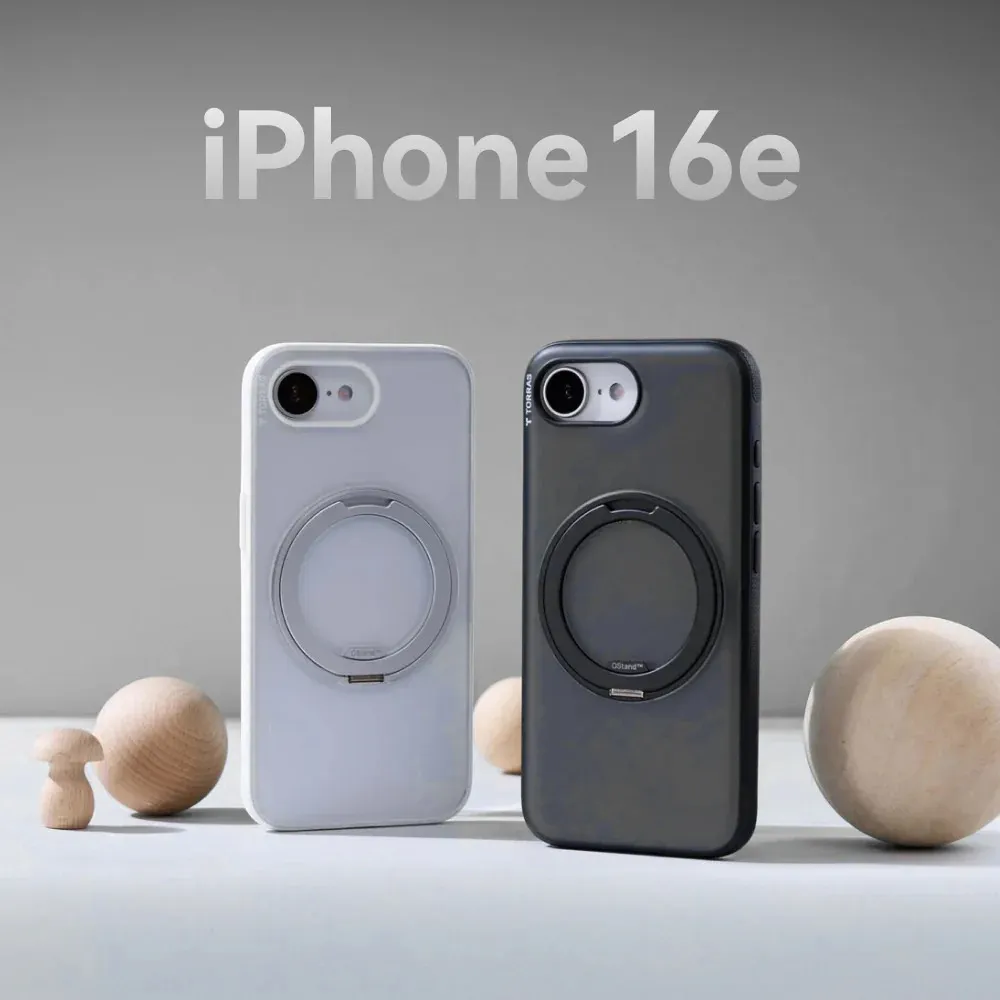 iPhone16e 圖拉斯 R Fitness 磁吸360度支架殼