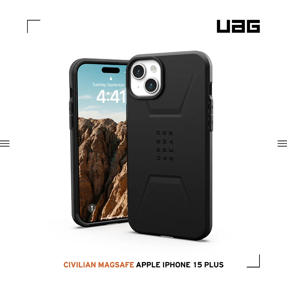 UAG (磁吸)簡約款-iPhone 15