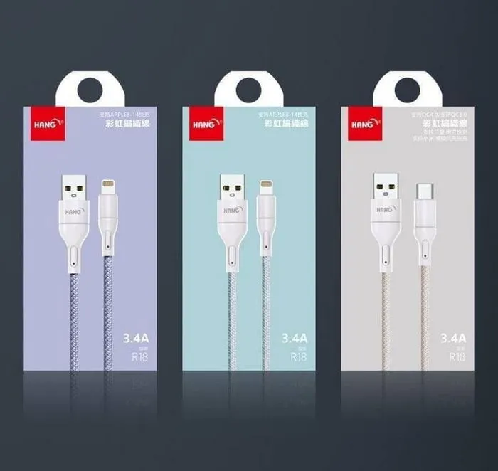 紫-HANG-R18-AP-1米(65W)彩虹編織線