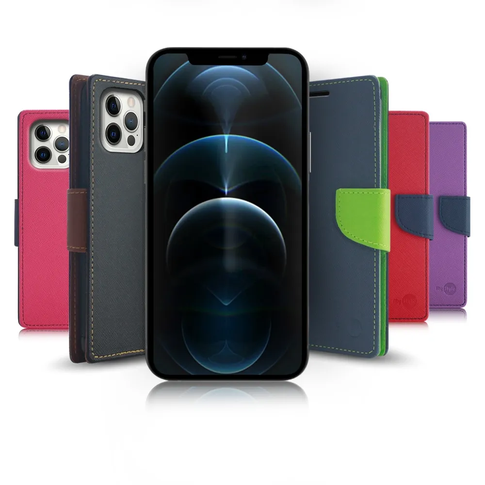 REALME12 陽光雙色側掀皮套