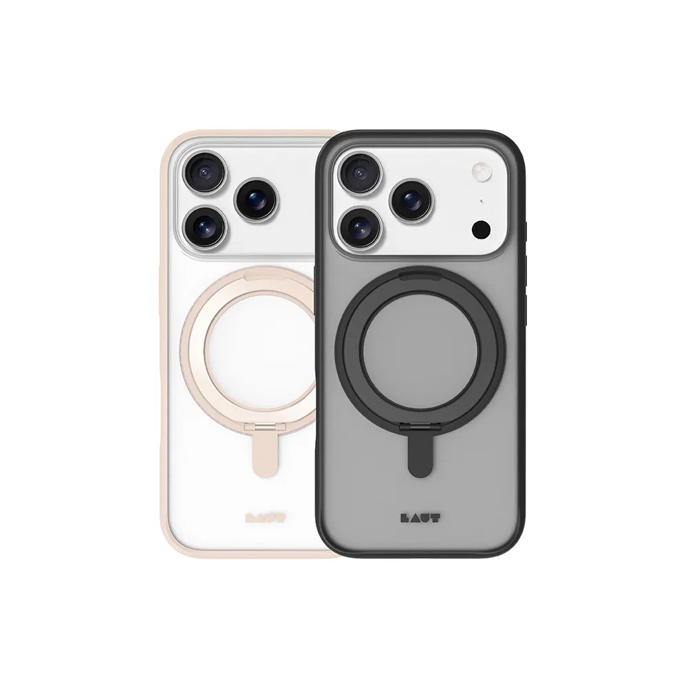 LAUT 萊德 iPhone 17 磁吸360支架簡約耐衝擊保護殼