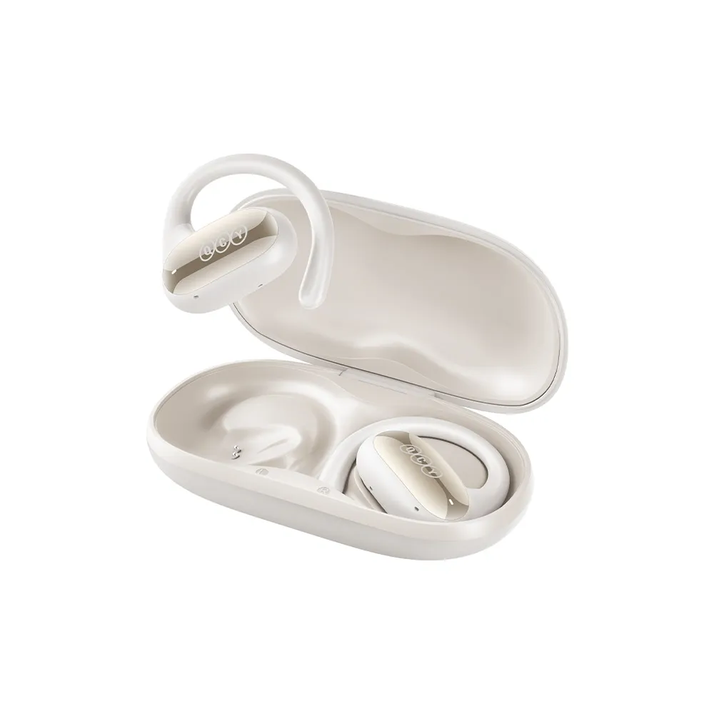 白 QCY Crossky GTR2 開放式真無線運動藍牙耳機