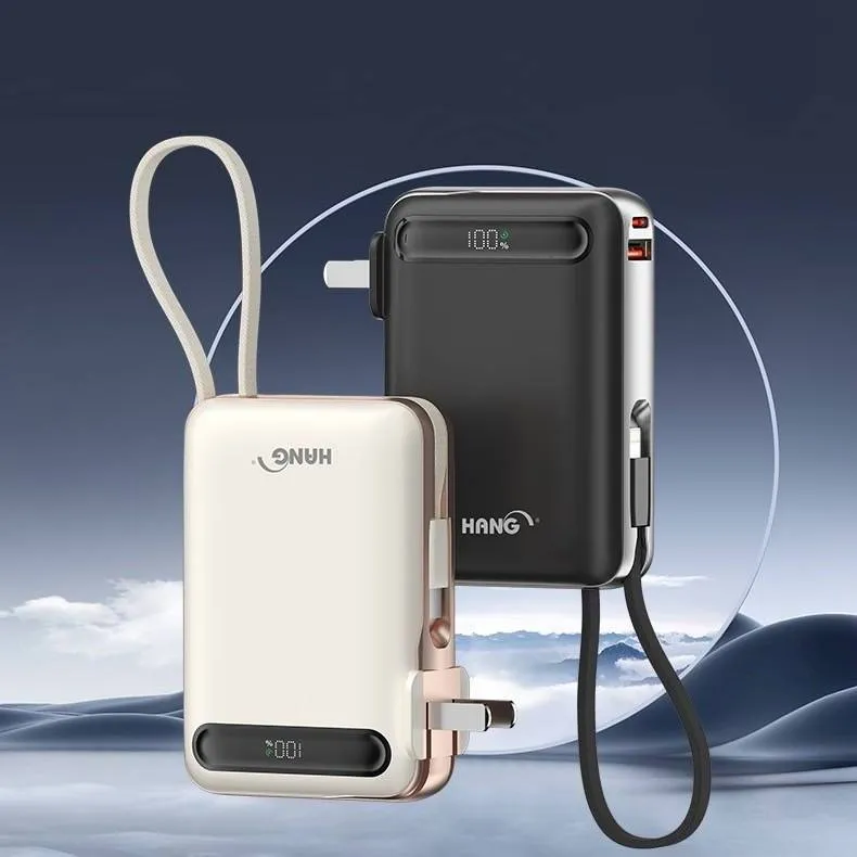 HANG-AC2自帶插頭10000mAh行動電源