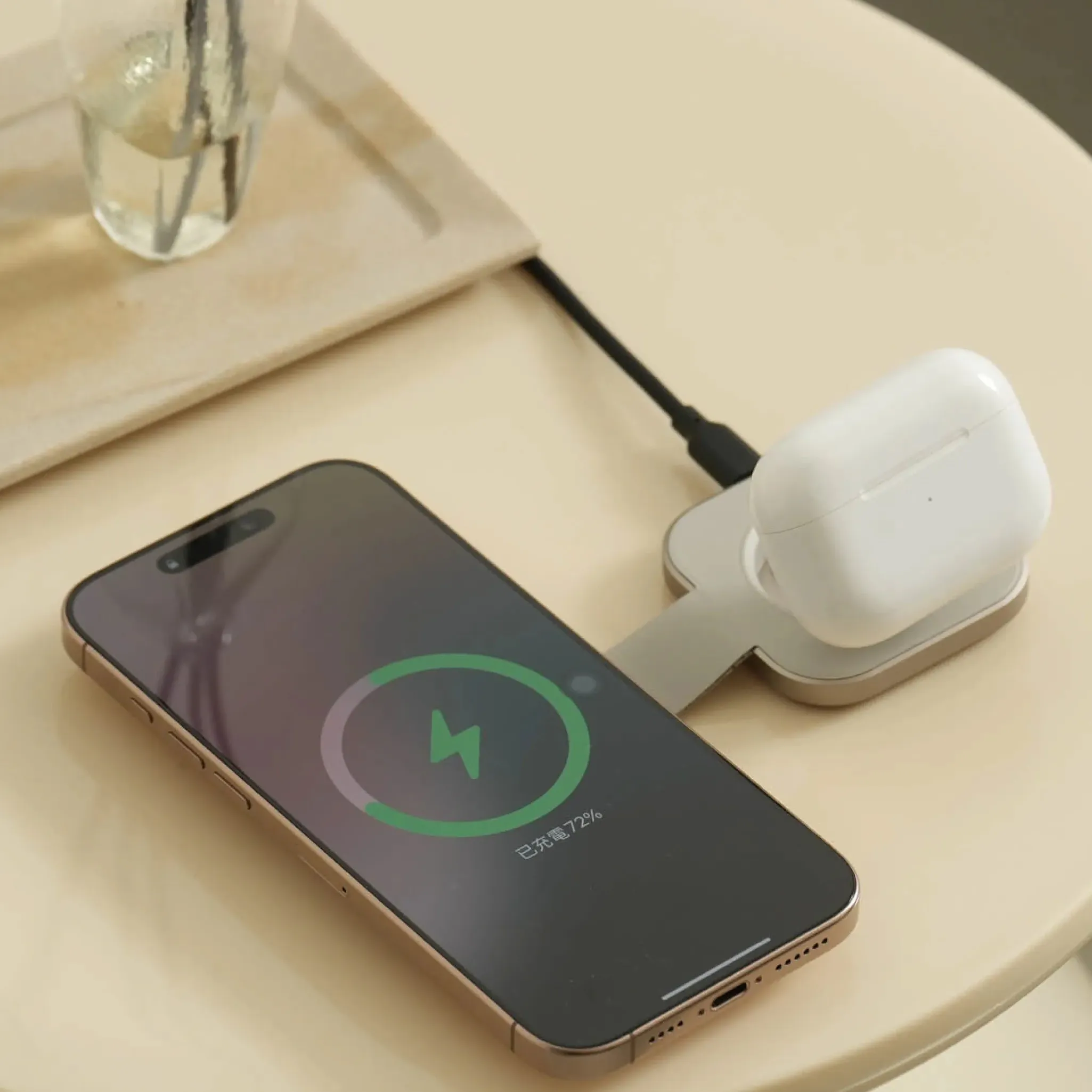 Allite WA2 Qi2 二合一磁吸折疊無線充電器